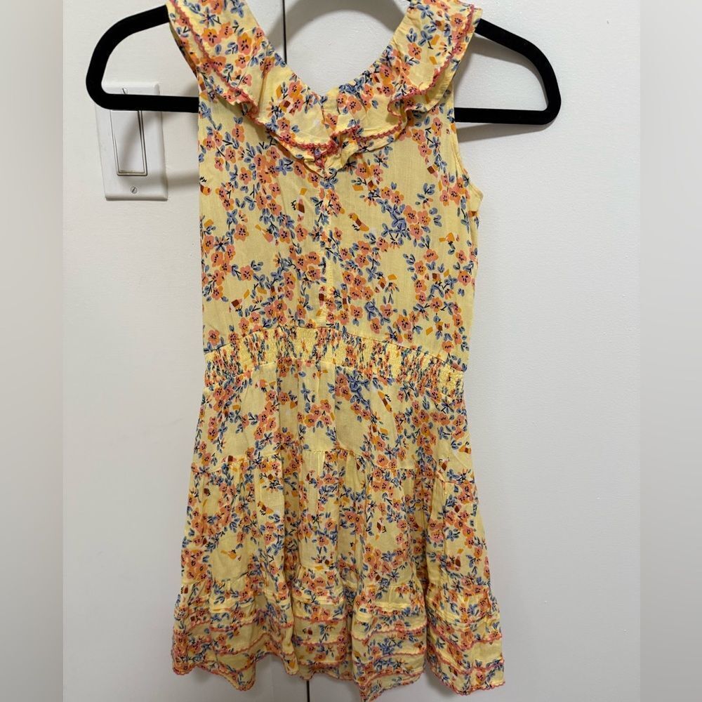 Poupette St Barth Girls Floral Sleeveless Dress. Size XL. (14-16).